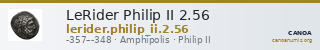 LeRider Philip II 2.56 — CANOA