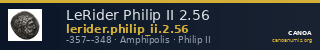 LeRider Philip II 2.56 — CANOA