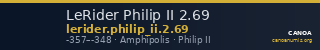 LeRider Philip II 2.69 — CANOA