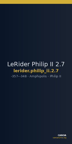 LeRider Philip II 2.7 — CANOA