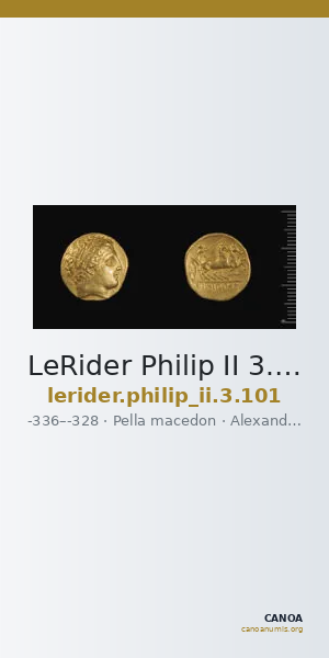 LeRider Philip II 3.101 — CANOA