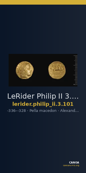 LeRider Philip II 3.101 — CANOA