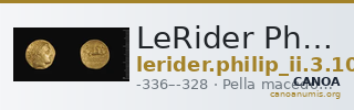 LeRider Philip II 3.101 — CANOA