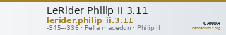 LeRider Philip II 3.11 — CANOA