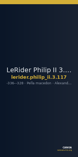 LeRider Philip II 3.117 — CANOA