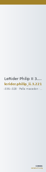 LeRider Philip II 3.221 — CANOA