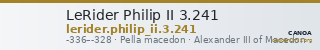 LeRider Philip II 3.241 — CANOA