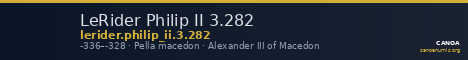 LeRider Philip II 3.282 — CANOA