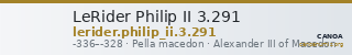 LeRider Philip II 3.291 — CANOA