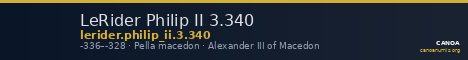 LeRider Philip II 3.340 — CANOA