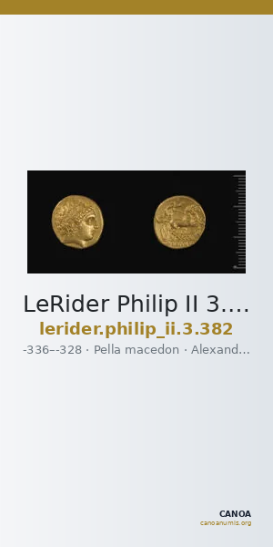 LeRider Philip II 3.382 — CANOA