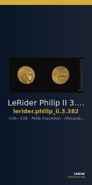 LeRider Philip II 3.382 — CANOA