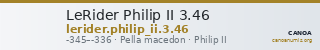 LeRider Philip II 3.46 — CANOA
