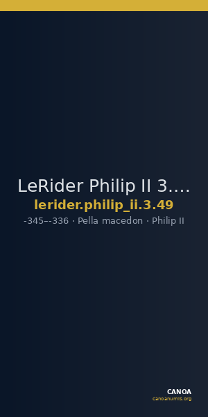 LeRider Philip II 3.49 — CANOA