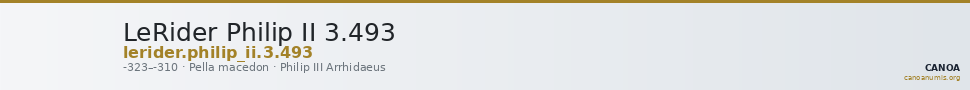LeRider Philip II 3.493 — CANOA