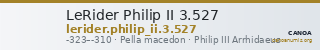LeRider Philip II 3.527 — CANOA