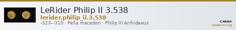 LeRider Philip II 3.538 — CANOA