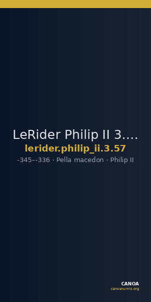 LeRider Philip II 3.57 — CANOA