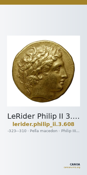 LeRider Philip II 3.608 — CANOA