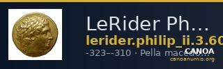 LeRider Philip II 3.608 — CANOA