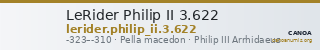 LeRider Philip II 3.622 — CANOA