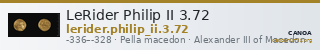 LeRider Philip II 3.72 — CANOA