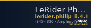 LeRider Philip II 4.1 — CANOA