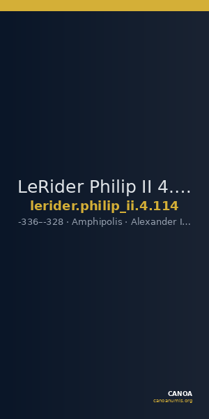 LeRider Philip II 4.114 — CANOA