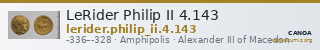 LeRider Philip II 4.143 — CANOA