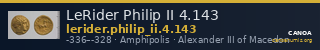 LeRider Philip II 4.143 — CANOA