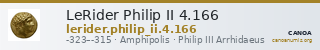 LeRider Philip II 4.166 — CANOA