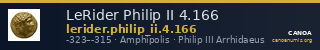 LeRider Philip II 4.166 — CANOA