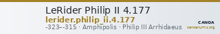LeRider Philip II 4.177 — CANOA