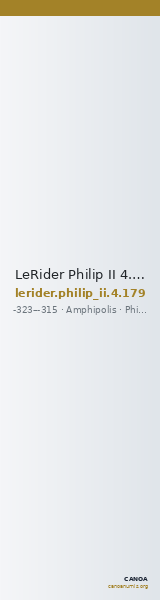 LeRider Philip II 4.179 — CANOA