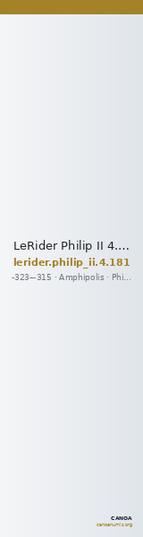LeRider Philip II 4.181 — CANOA