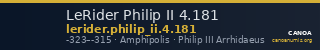 LeRider Philip II 4.181 — CANOA