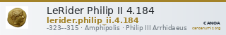 LeRider Philip II 4.184 — CANOA