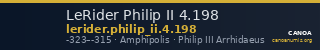 LeRider Philip II 4.198 — CANOA
