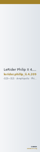 LeRider Philip II 4.209 — CANOA