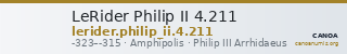 LeRider Philip II 4.211 — CANOA