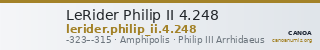 LeRider Philip II 4.248 — CANOA