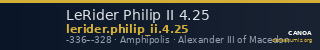 LeRider Philip II 4.25 — CANOA