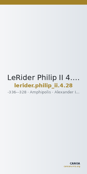 LeRider Philip II 4.28 — CANOA