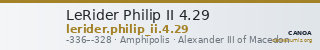 LeRider Philip II 4.29 — CANOA
