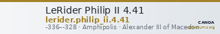 LeRider Philip II 4.41 — CANOA