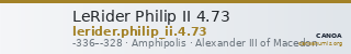 LeRider Philip II 4.73 — CANOA