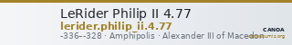LeRider Philip II 4.77 — CANOA