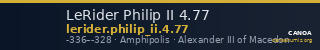 LeRider Philip II 4.77 — CANOA