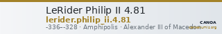 LeRider Philip II 4.81 — CANOA