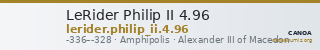 LeRider Philip II 4.96 — CANOA